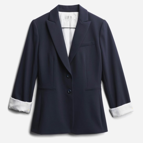 Tahari Jackets & Blazers - Tahari navy blazer size 12 NWT